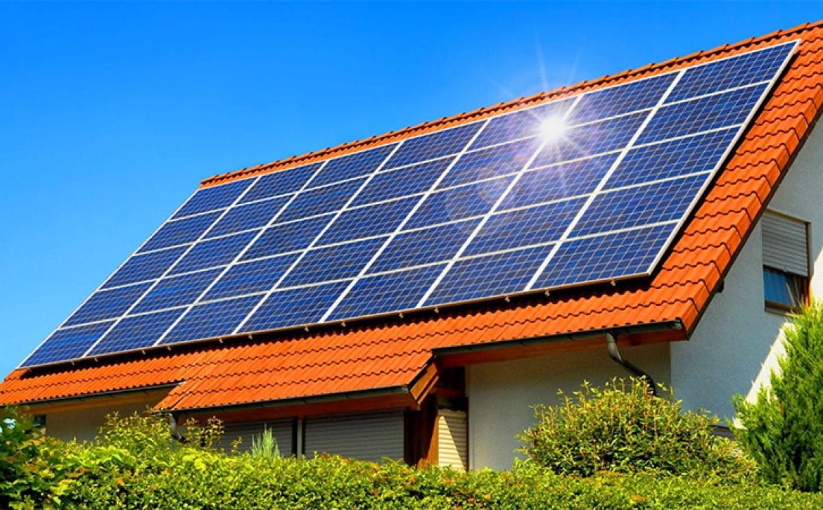 6.6kw roof solar panels
